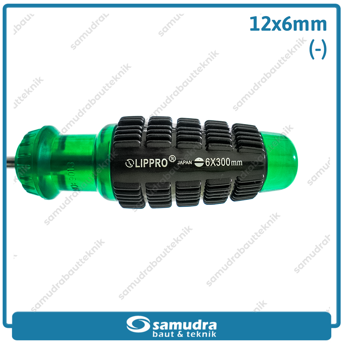 LIPPRO 126-1263 Obeng Gagang Karet 12" Minus SL6