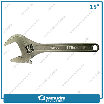 TEKIRO WR-AD1963 Kunci Bago 15" New Tipe EU / Kunci Inggris