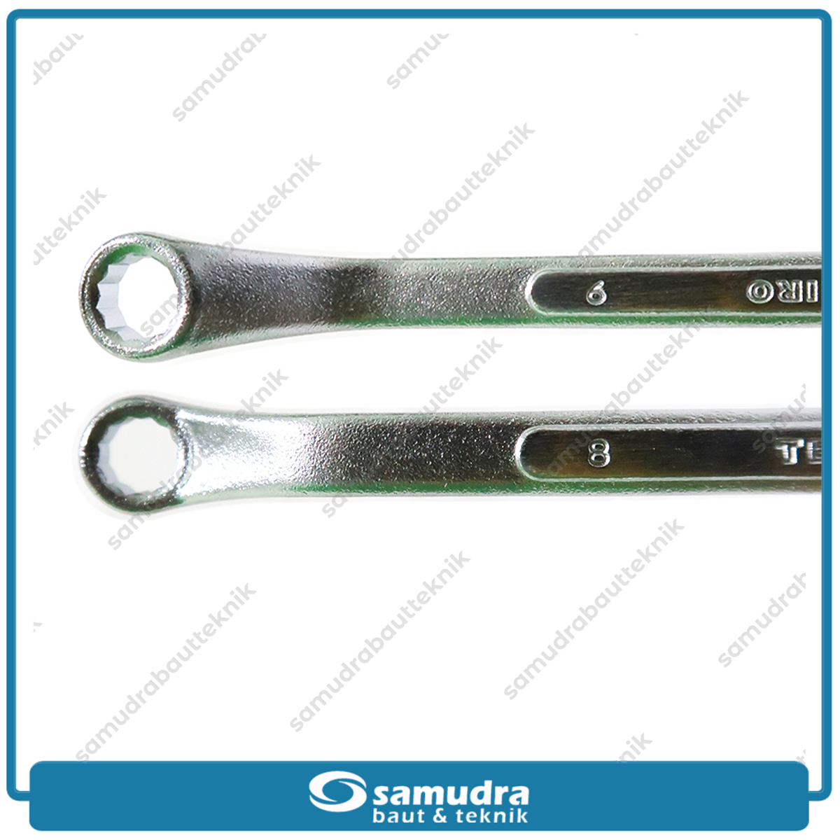 [PAKET] 3 Set TEKIRO HK-AW1230 Kunci L Stel Klep T40 + AU-FG1292 Feeler Gauge + WR-BE0054 Kunci Ring 8x9 mm