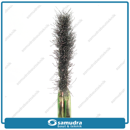 MULTIPRO UHB-02 Sikat Kawat Stainless Gagang Besi Lurus