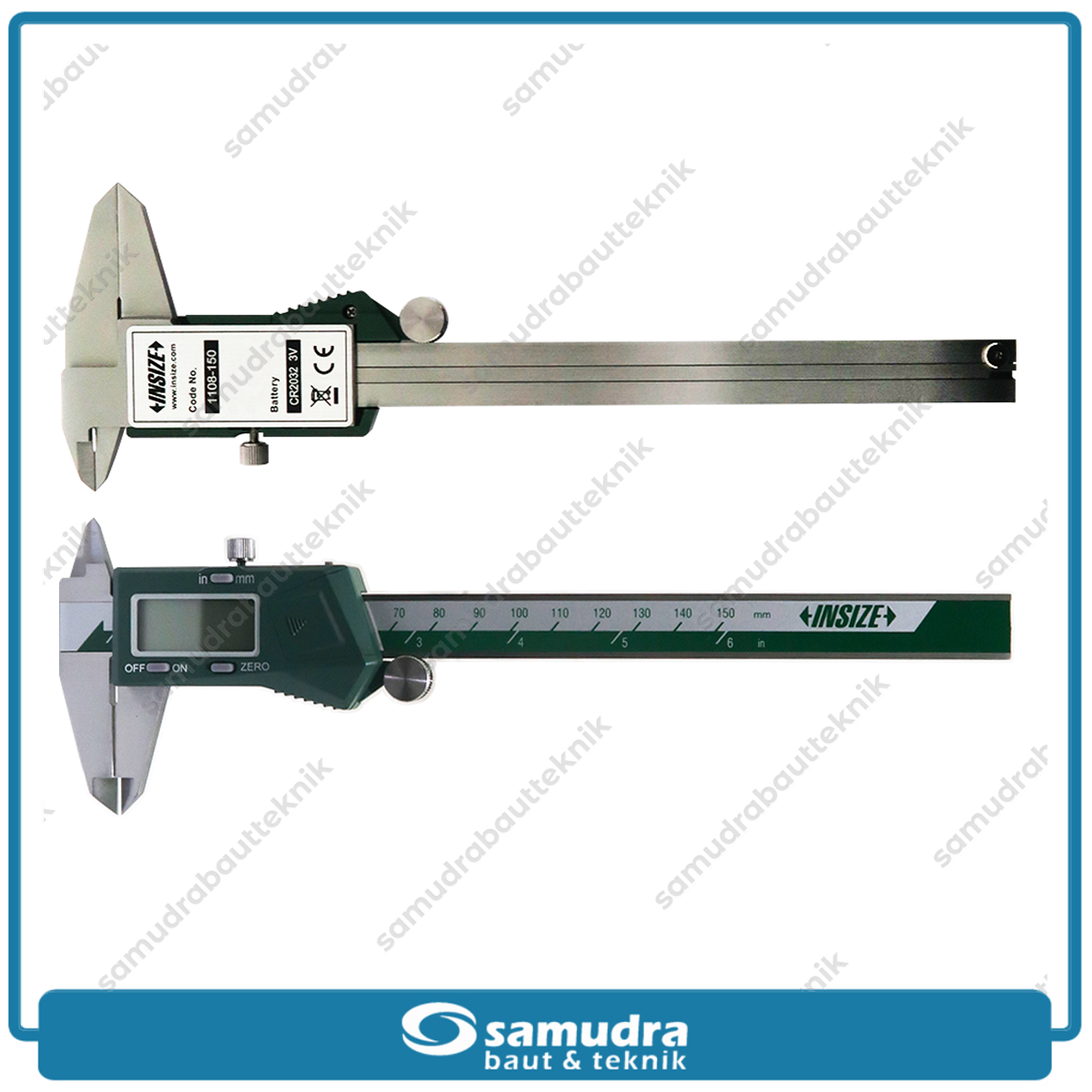INSIZE 1108-150 Sigmat Digital Stainless Steel 150 mm