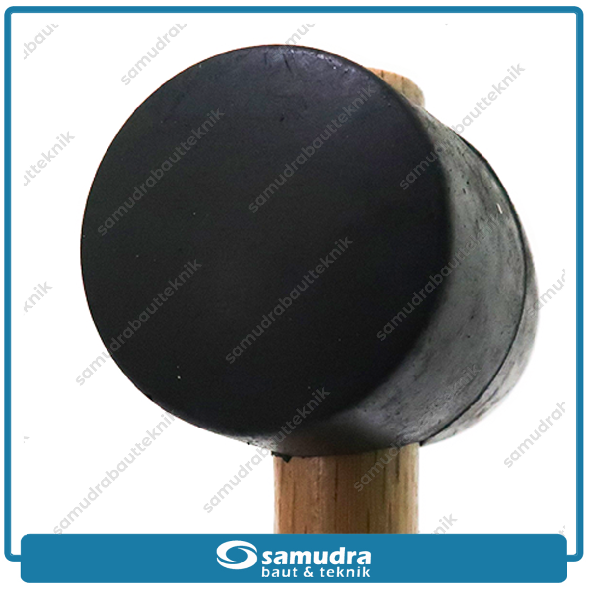 HASSTON 1513-102 Palu Karet Gagang Kayu 50 mm