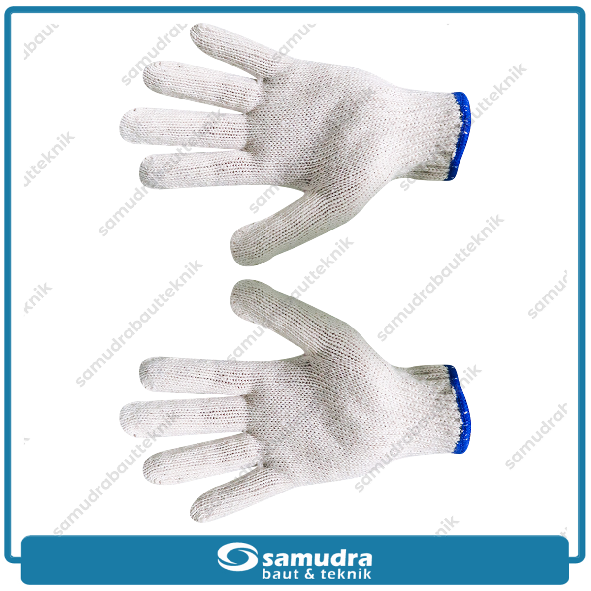 GOSAVE 1 Lusin Sarung Tangan Katun 5 Benang - Per Pasang