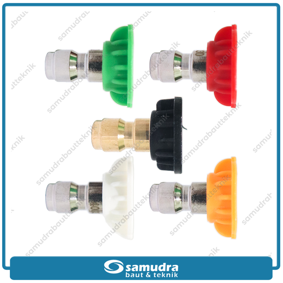 IKURA IKR-PWN801 Nozzle Kepala Mesin Jet Cleaner Set 5 pcs