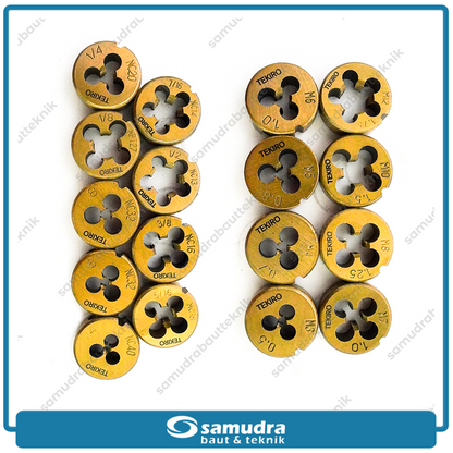TEKIRO GT-TD1726 Tap and Dies Set 40 Pcs