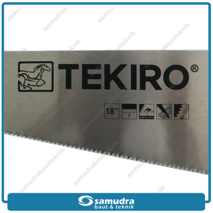TEKIRO GT-HS2334 Gergaji Tangan Gagang Plastik 18" 7 TPI