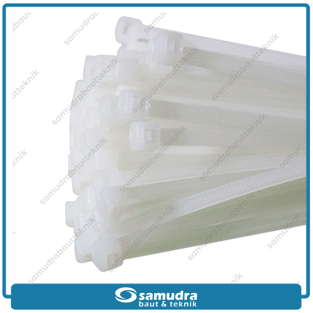 Paket 5 Set JP Kabel Ties 3.6 x 150 mm Putih