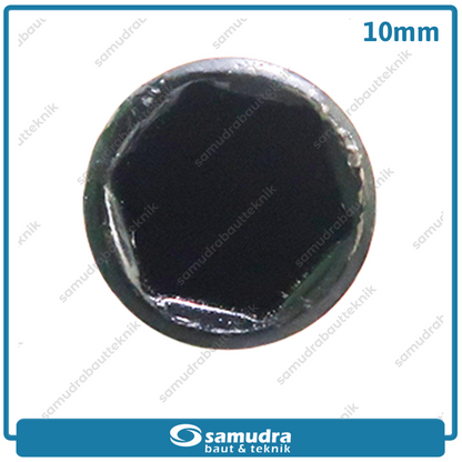 SABETZU Kunci Sok T Hitam 10 mm