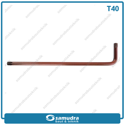 LIPPRO 163-T40 Kunci L Panjang Extra Long Bintang T40