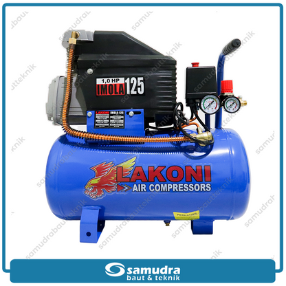LAKONI IMOLA-125 Mesin Kompresor Listrik 1 HP 25 Liter