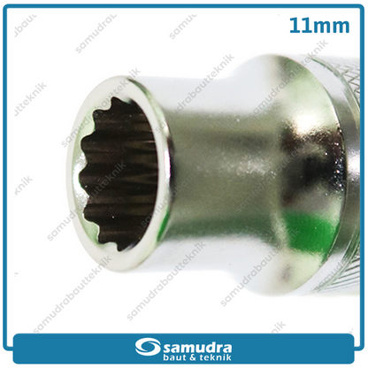 LIPPRO 3126M-11 Mata Sok 1/2" 12PT 11 mm