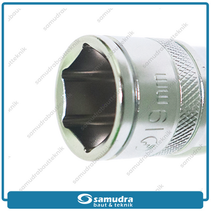 LIPPRO 3101M-19 Mata Sok 1/2" 6PT 19 mm