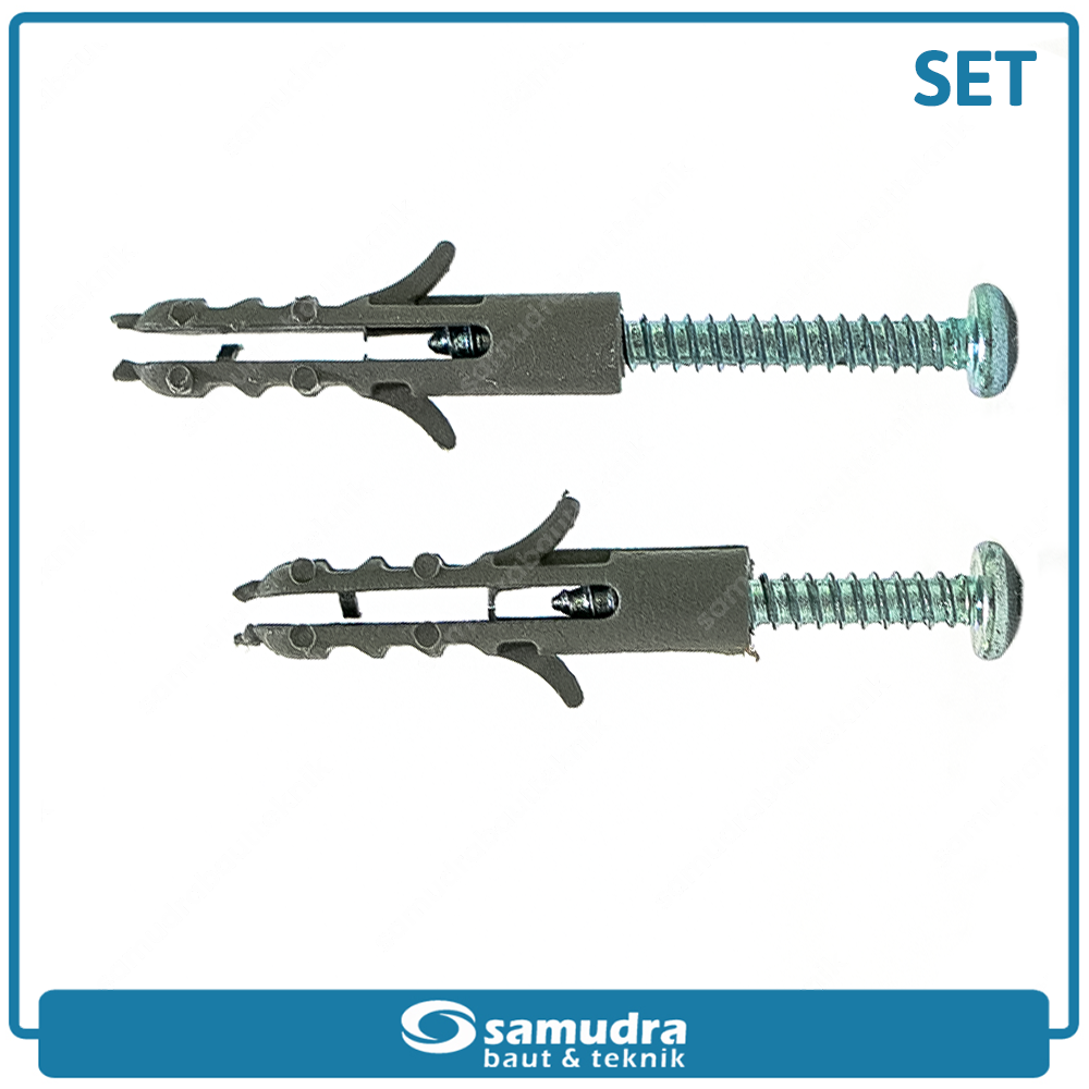 SMD 30 pcs Sekrup Fisher Set S6 Lancip Kecil