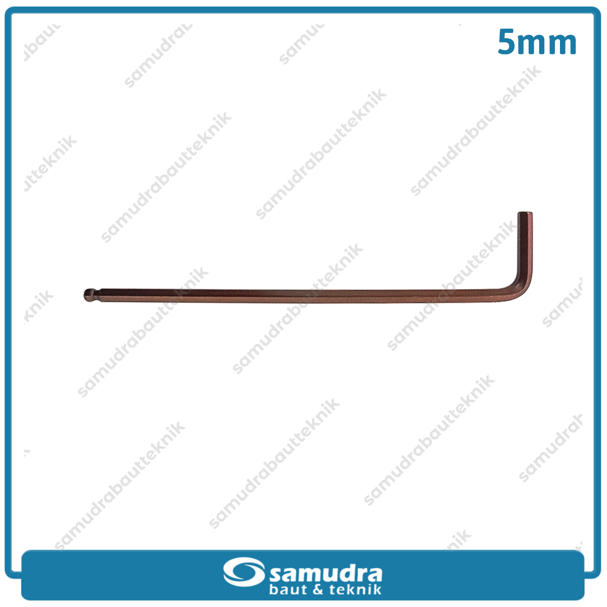 LIPPRO 168-5.0 Kunci L Panjang Extra Long Ballpoint 5 mm