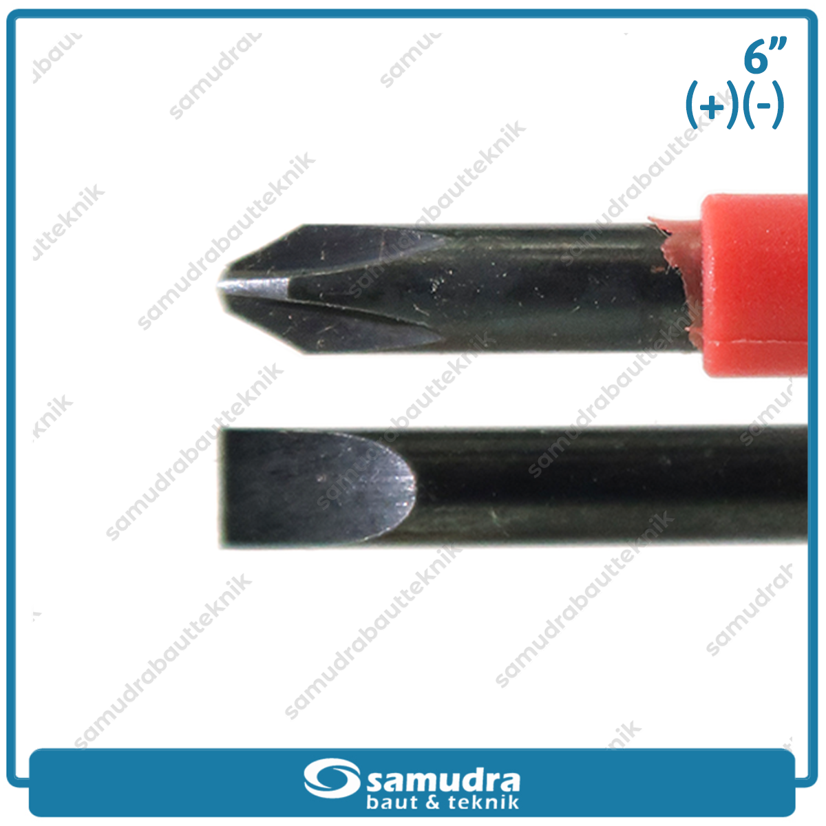 [PAKET] 2 Set ATS 6 Inch Obeng Listrik Plus Minus Electric Screwdriver