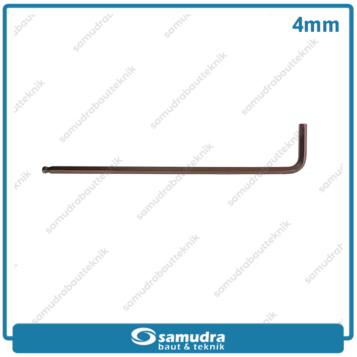 LIPPRO 168-4.0 Kunci L Panjang Extra Long Ballpoint 4 mm