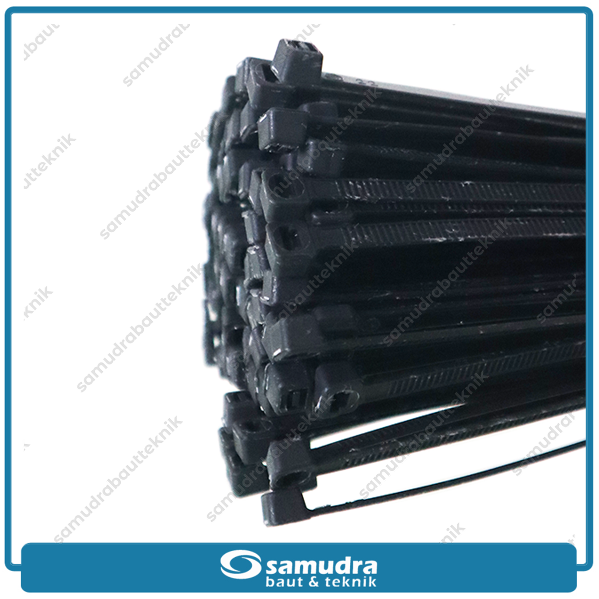 LIPPRO Kabel Ties 3.6x300 mm Hitam