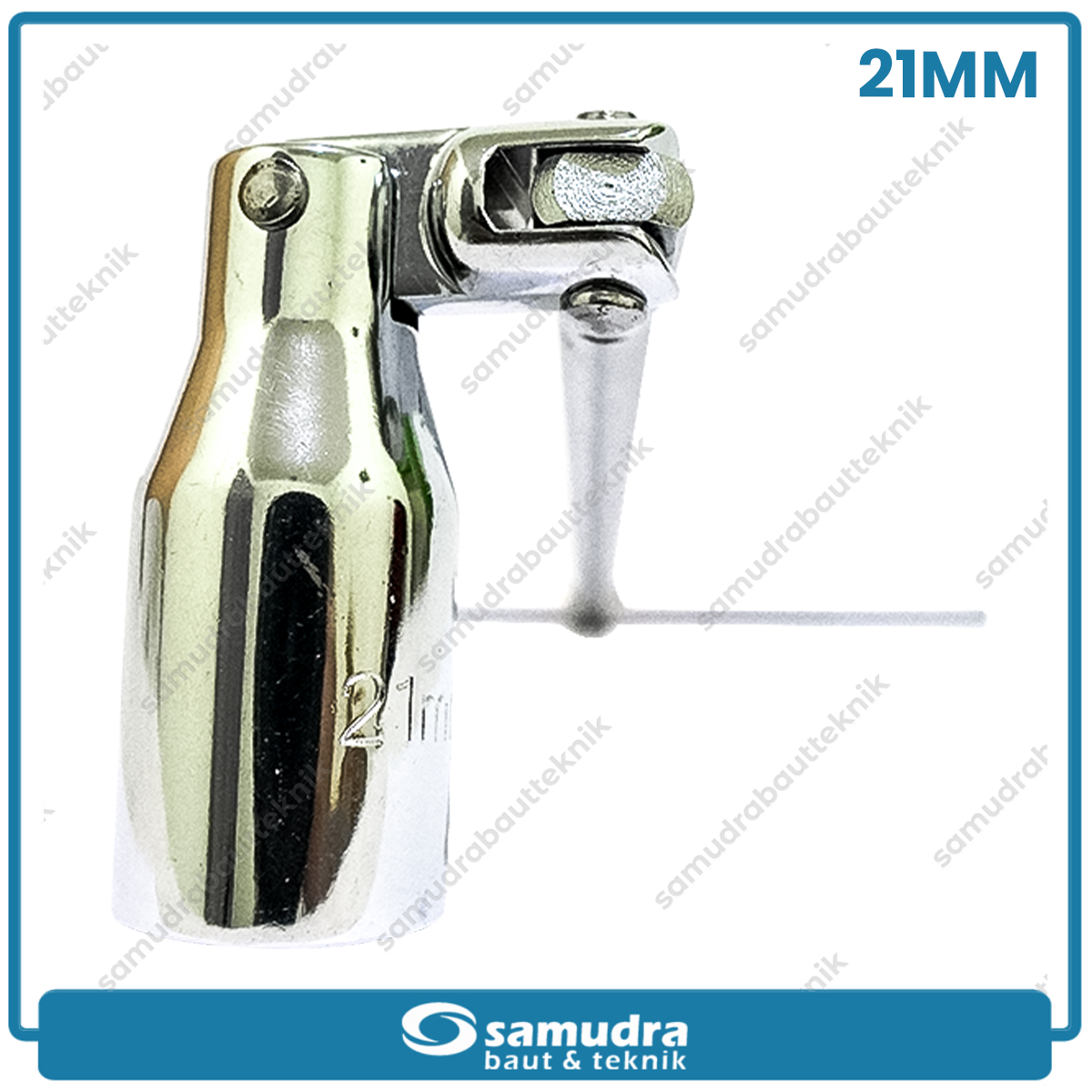 GRIPON 88-021 Kunci Sok T Busi Fleksibel Chrome 21 mm