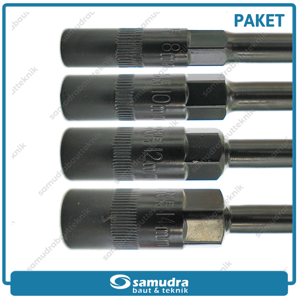 [PAKET] 3 Set TEKIRO Kunci Shock T 8-14 + Sok Set 27 pcs + Ring Pas 11