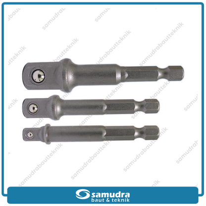 SELLERY 11-255 Adaptor Mata Sok Mesin Bor Set 3 Pcs / Power Extension Bar