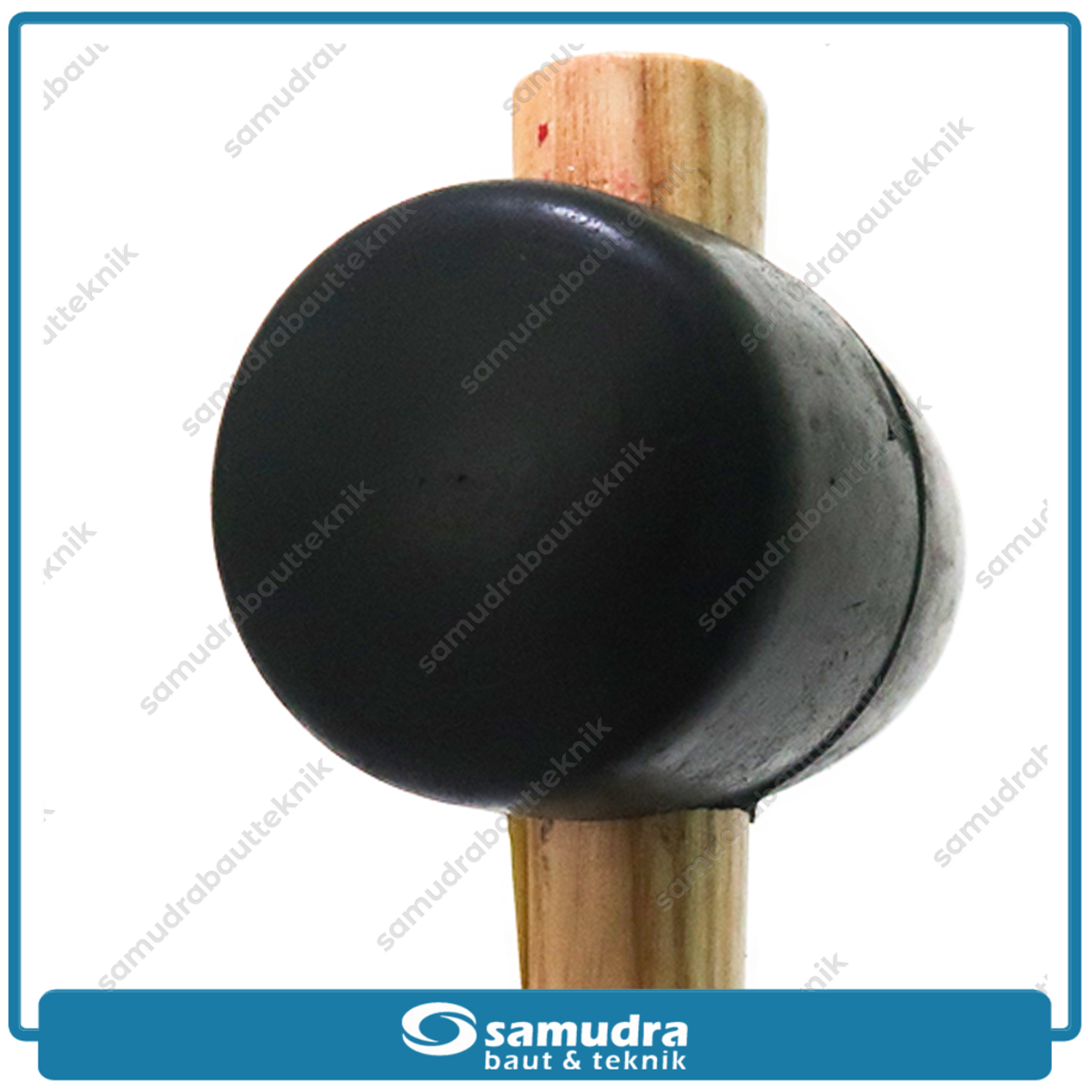 HASSTON 1513-101 Palu Karet Gagang Kayu 40 mm