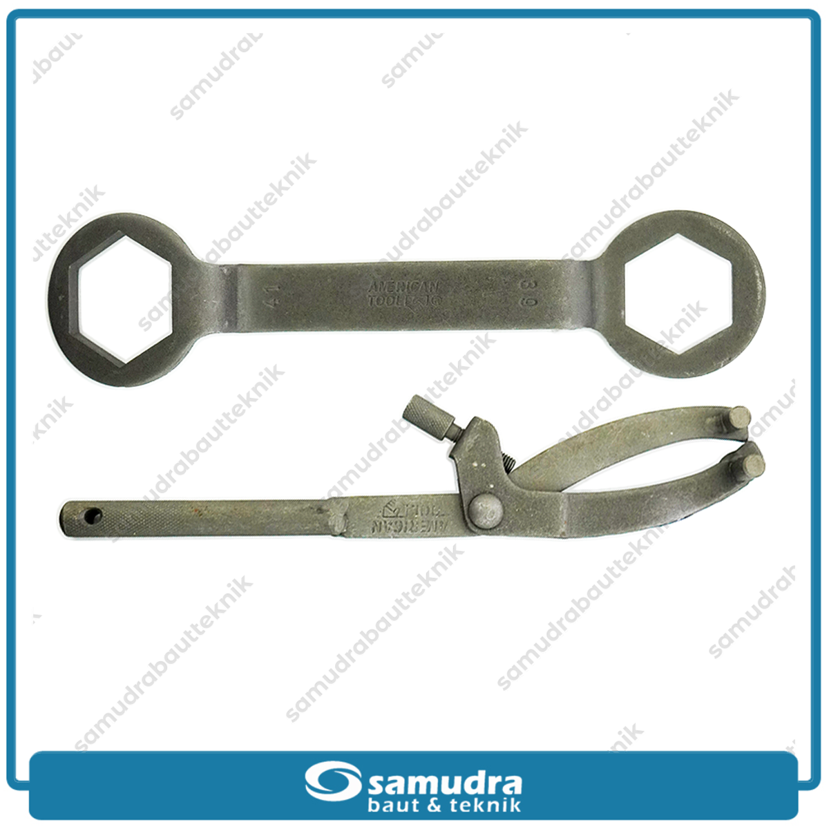 [PAKET] 2 Set AMERICAN TOOL Treker CVT Motor + Coupling Nut Wrench 39x41