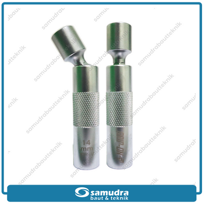 GRIPON 88-361 Mata Sok Busi Fleksibel 3/8" x 14 mm / Flexible Spark Plug Socket