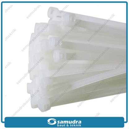 Paket 10 set JP Kabel Ties 3.6 x 150 mm Putih
