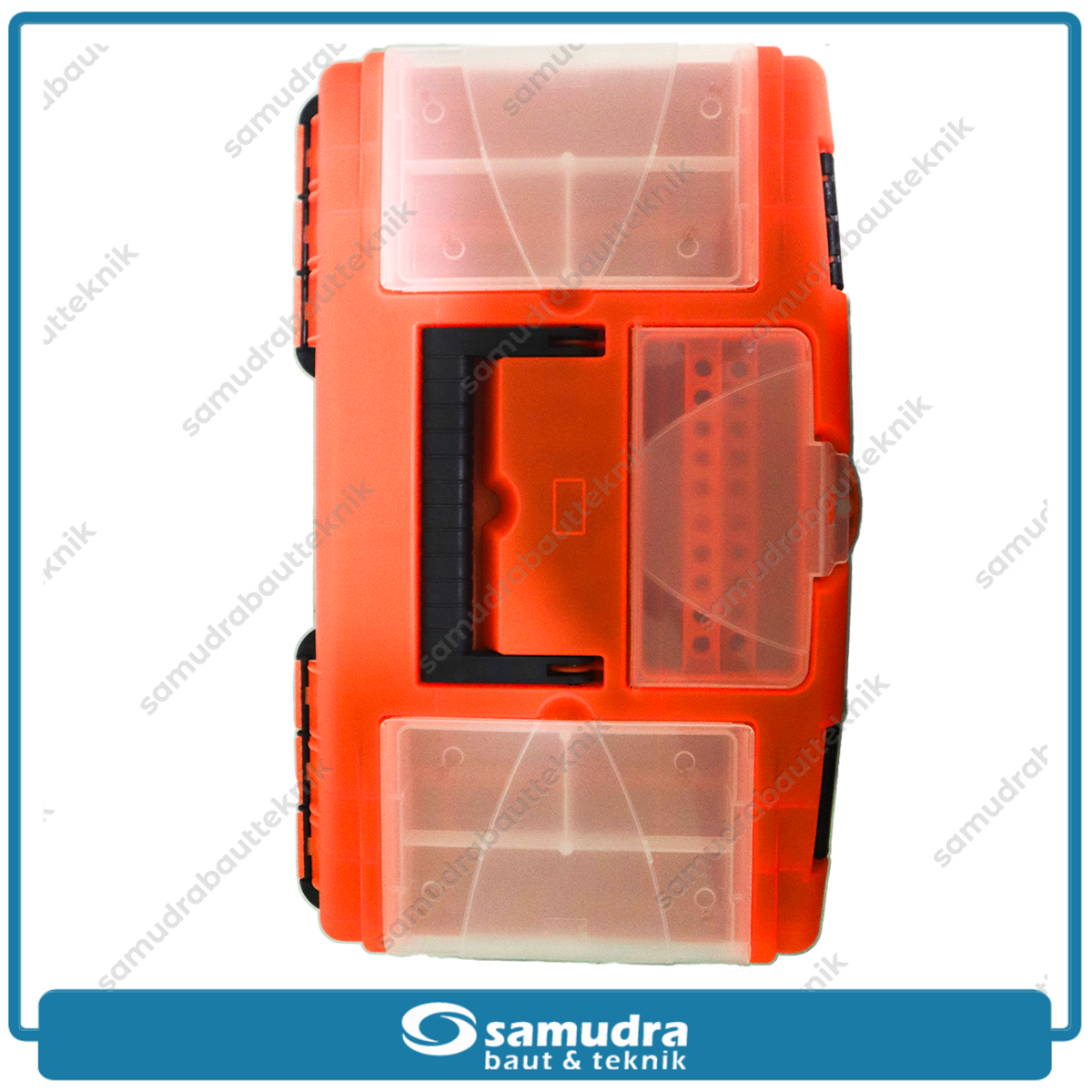 KENMASTER TOOL-055 Tool Box Plastik Besar 16" 39.5x22.5x17.5 cm