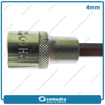LIPPRO 3410TXL-4 Mata Sok Panjang Hex 1/2" 4 mm