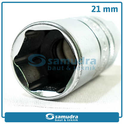 LIPPRO 3420SP-21 Mata Sok Busi 1/2" x 21 mm / Spark Plug Socket