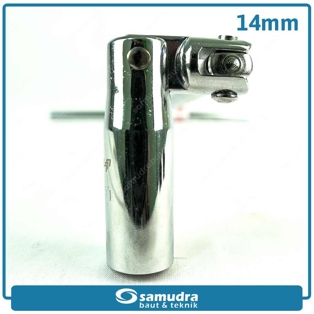 GRIPON 88-014 Kunci Sok T Busi Fleksibel Chrome 14 mm