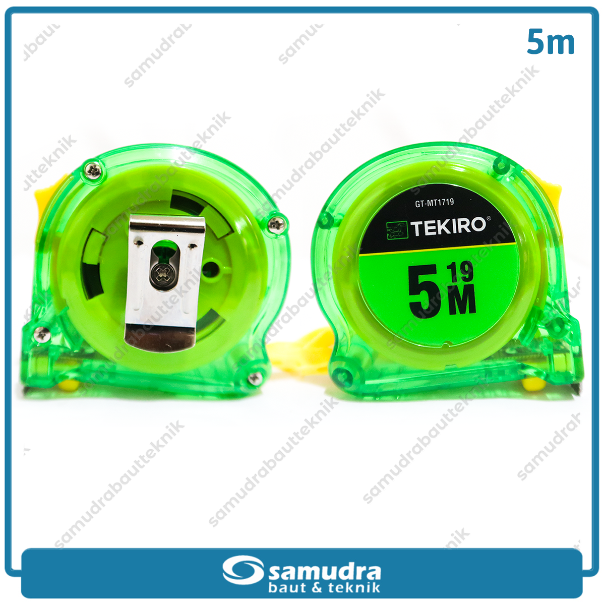 TEKIRO GT-MT1719 Meteran Transparan 5 meter