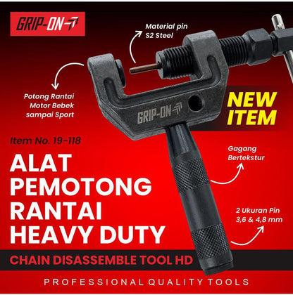 GRIPON 19-118 Alat Potong Rantai 2 Pin 420-530 mm / Chain Disassemble Tool HD