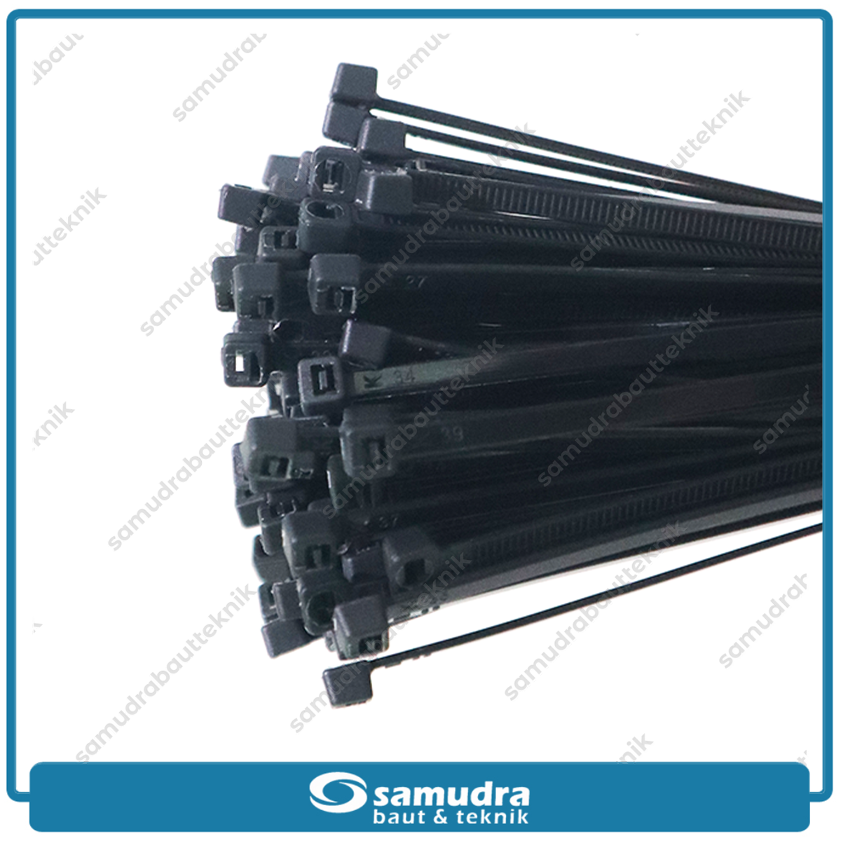Paket 10 set JP Kabel Ties 3.6 x 150 mm Hitam