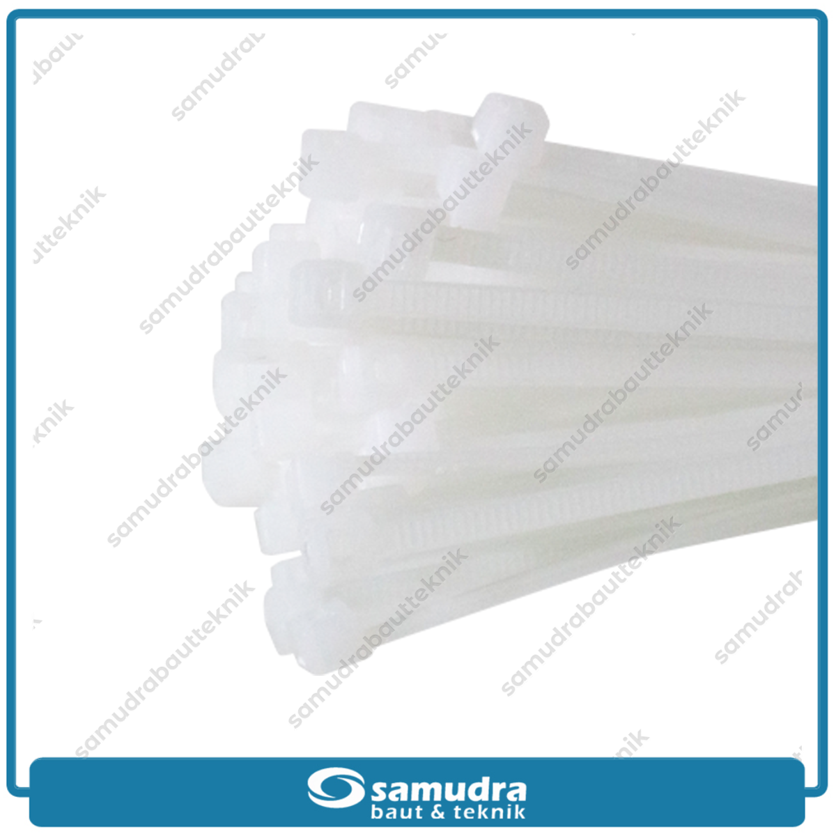 Paket 5 Set JP Kabel Ties 2.5 x 100 mm Putih