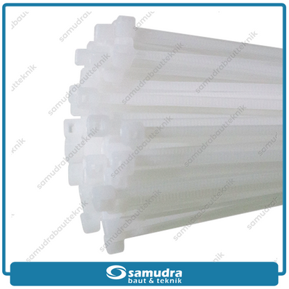 Paket 10 set JP Kabel Ties 2.5 x 200 mm Putih