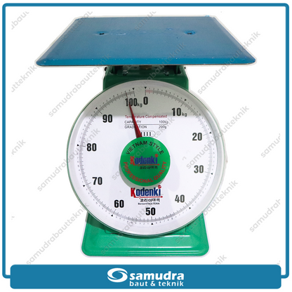 KODENKI KDK-TMV100K Timbangan Duduk Jarum 100 kg / Timbangan Pegas