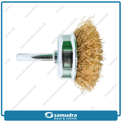 HASSTON 3450-110 Sikat Baja Gerinda Model Mangkok 50 mm