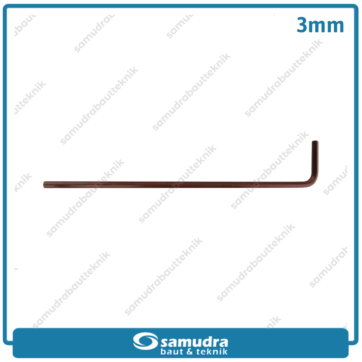 LIPPRO 161-3.0 Kunci L Panjang Extra Long Flat 3 mm