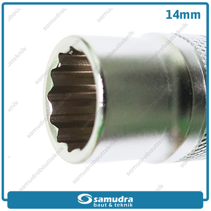 LIPPRO 3126M-14 Mata Sok 1/2" 12PT 14 mm