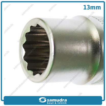 LIPPRO 3126M-13 Mata Sok 1/2" 12PT 13 mm