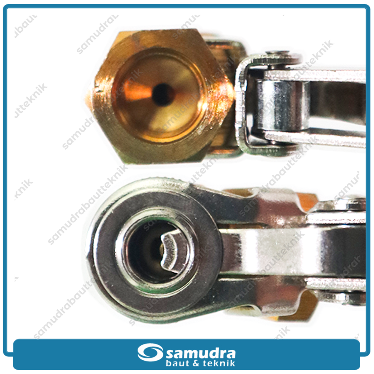 TEKIRO AU-AC2034 Alat Pengisi Angin Tipe Keong 2.5"