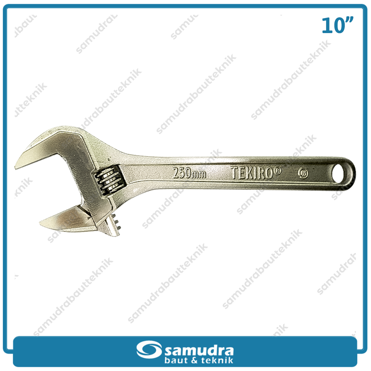 TEKIRO WR-AD1961 Kunci Bago 10" New Tipe EU / Kunci Inggris
