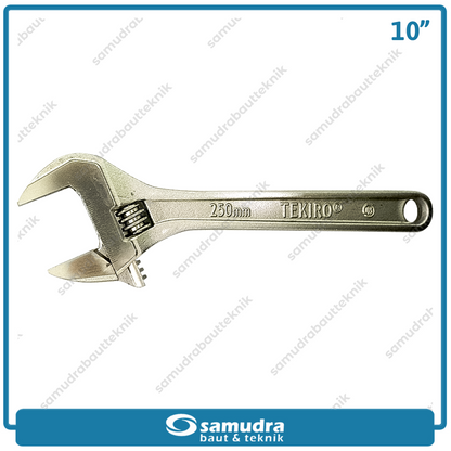 TEKIRO WR-AD1961 Kunci Bago 10" New Tipe EU / Kunci Inggris