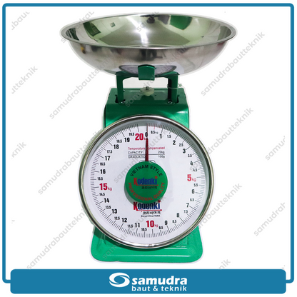 KODENKI KDK-TMV20K Timbangan Duduk Jarum 20 kg / Timbangan Pegas