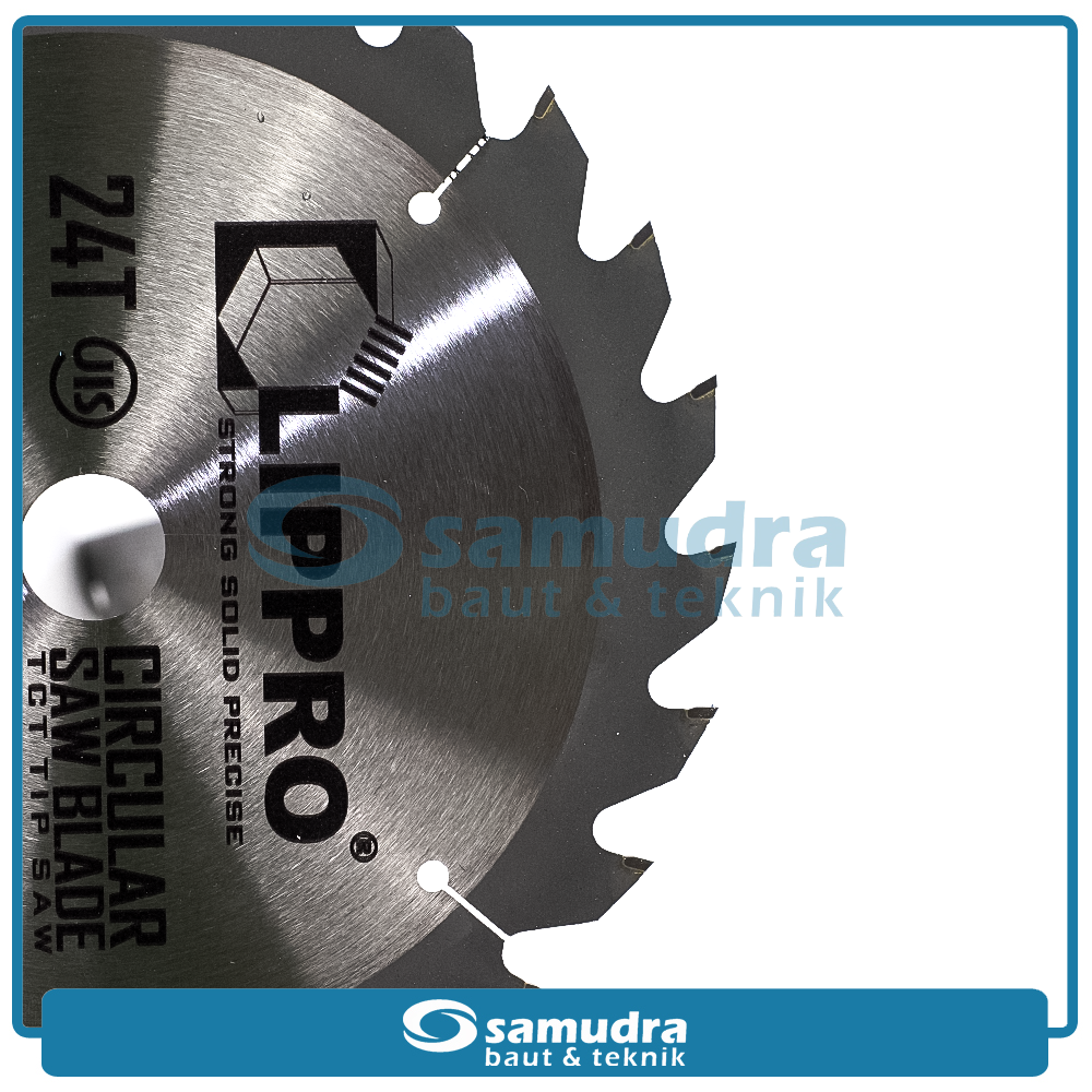 LIPPRO 2908HDT7-24 Mata Potong Kayu 7"x24T / Circular Saw Blade