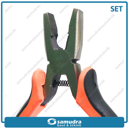 [PAKET] 3 Set XP TOOL Tang Mini 4.5 Inch Potong Lancip Kombinasi Jepit