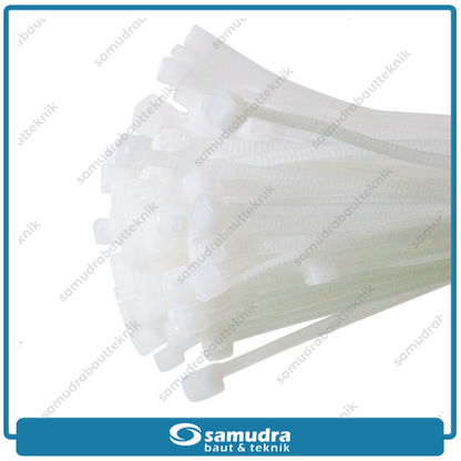 Paket 10 set JP Kabel Ties 2.5 x 150 mm Putih