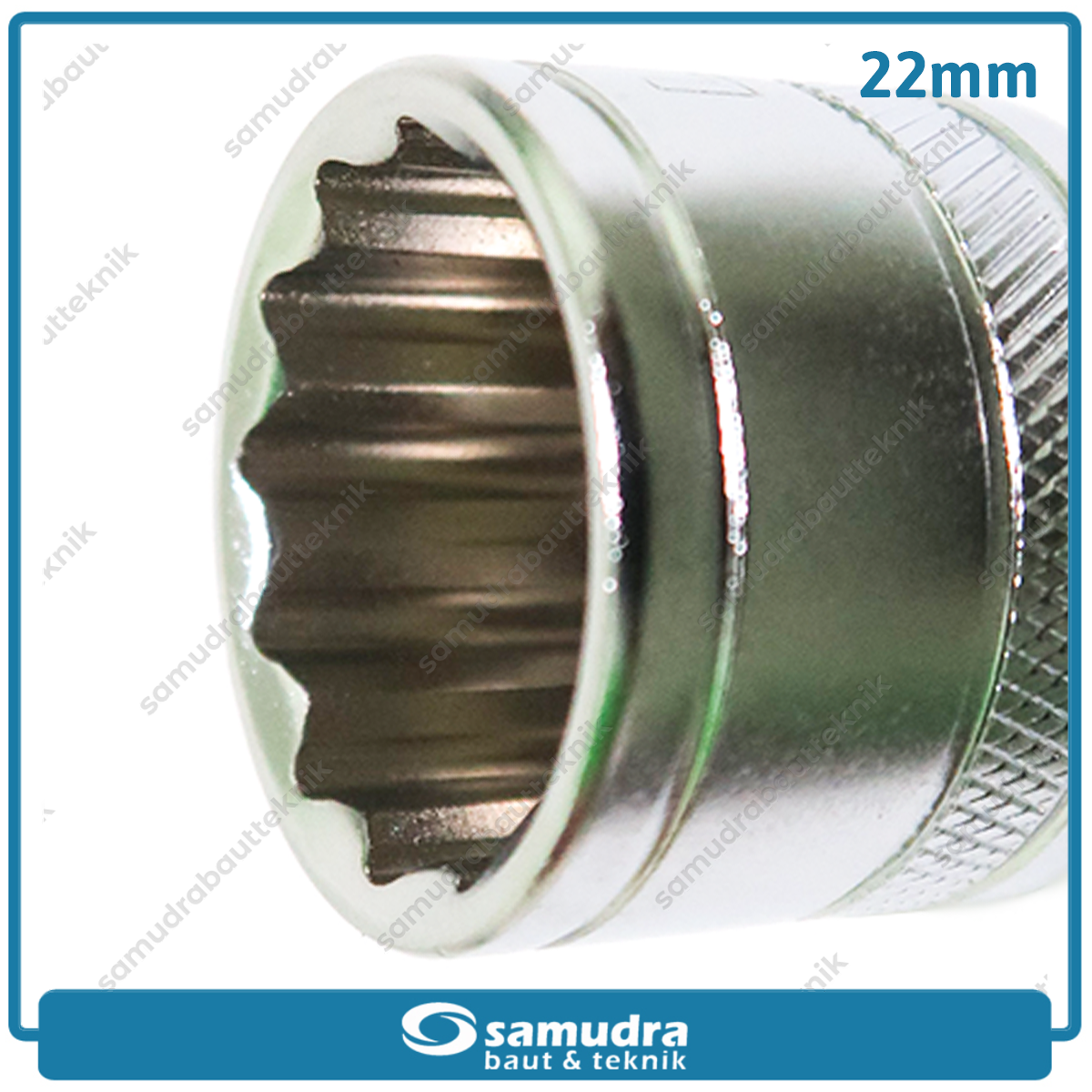 LIPPRO 3126M-22 Mata Sok 1/2" 12PT 22 mm